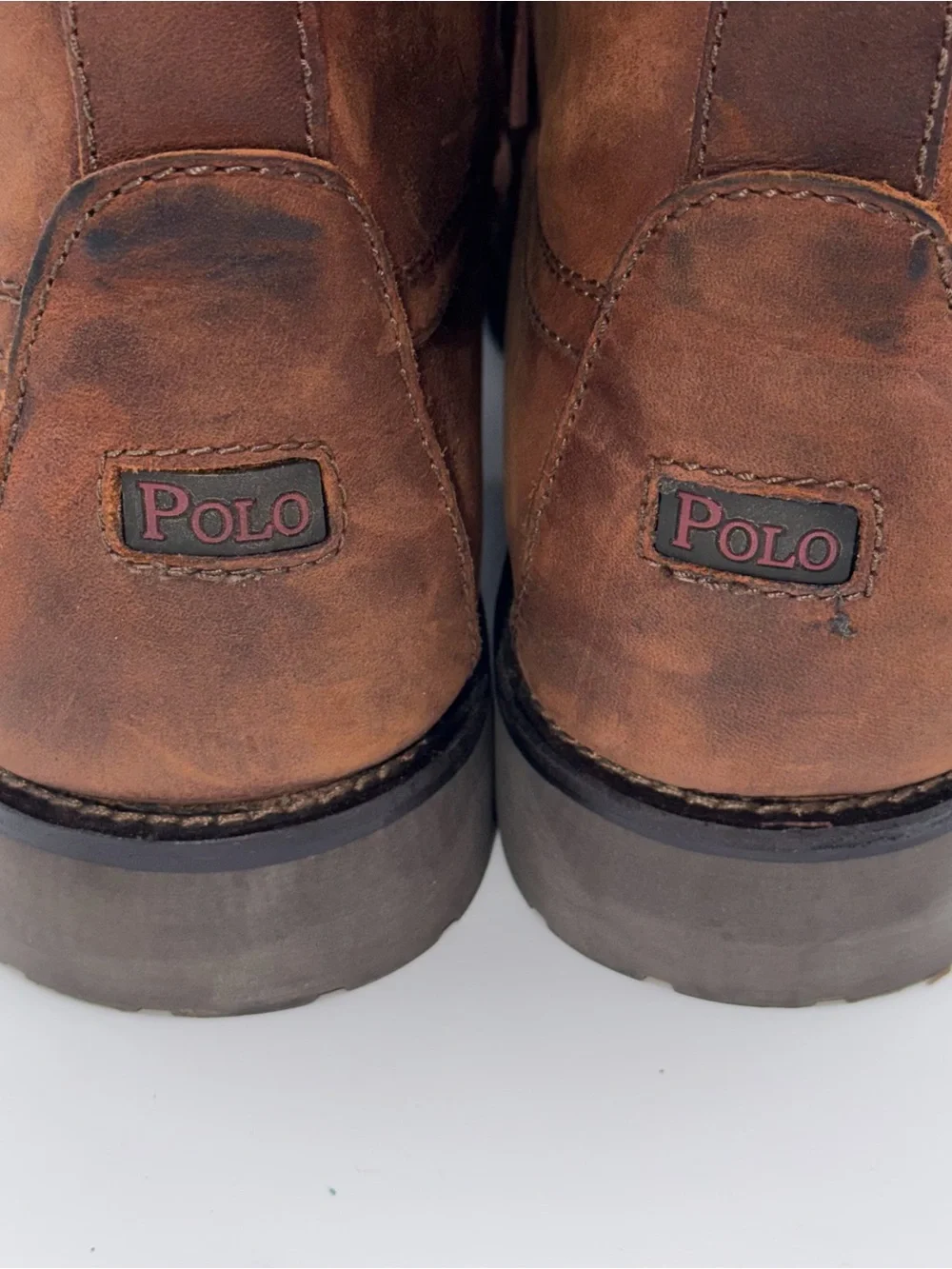 Polo Ralph Lauren Ranger Boots Tan Men’s Size 12D 00001934